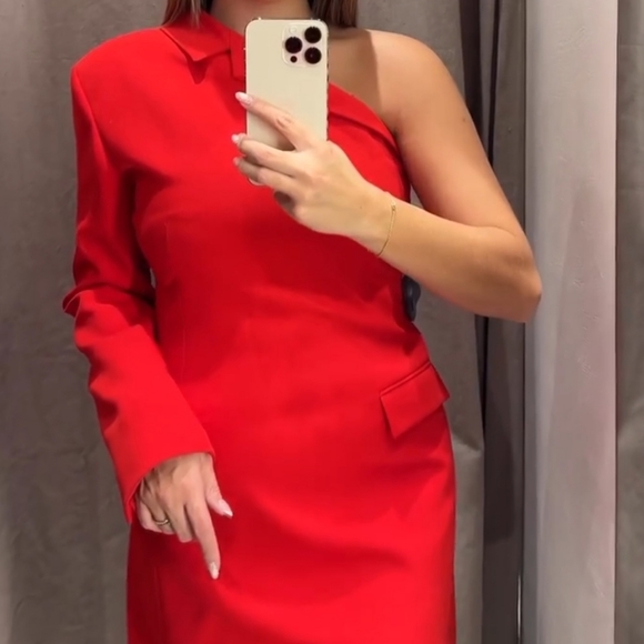 Zara Asymmetric blazer dress - Picture 11 of 12